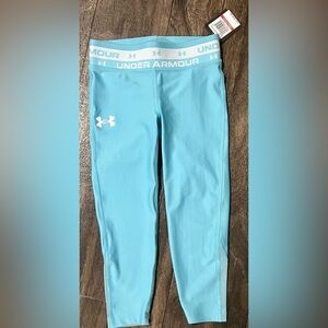 NWT Girls Under Armour Leggings Size XS